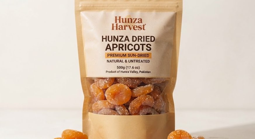 Hunza Dried Apricots — detail view